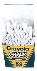 CRAYOLA CHALK 100